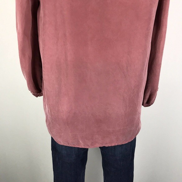 Young Fabulous & Broke Cupro Top Boho Peasant Babydoll Blouse Desert Rose Size S - Picture 7 of 9